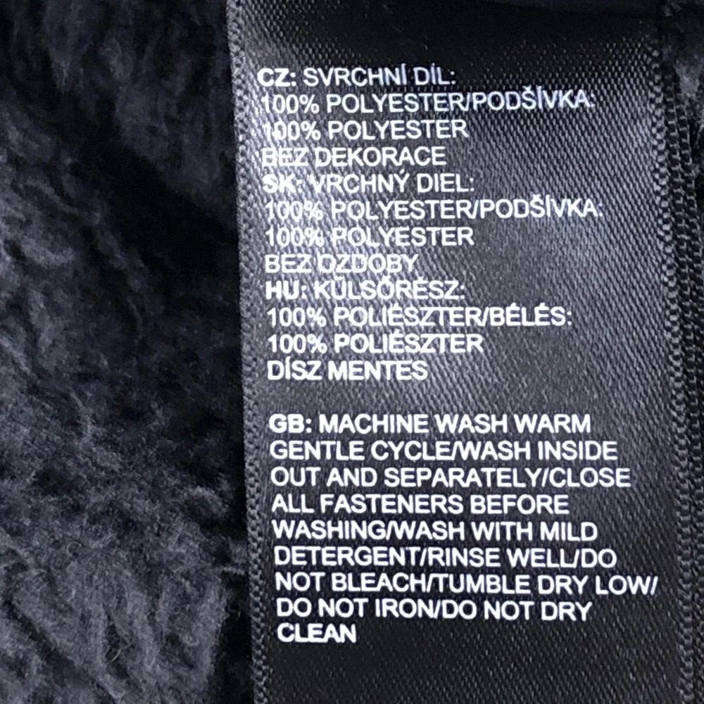 The North Face‎ Sherpa Fleece Jacket Womens XL Gray Full Zip Pockets Warm Cozy
